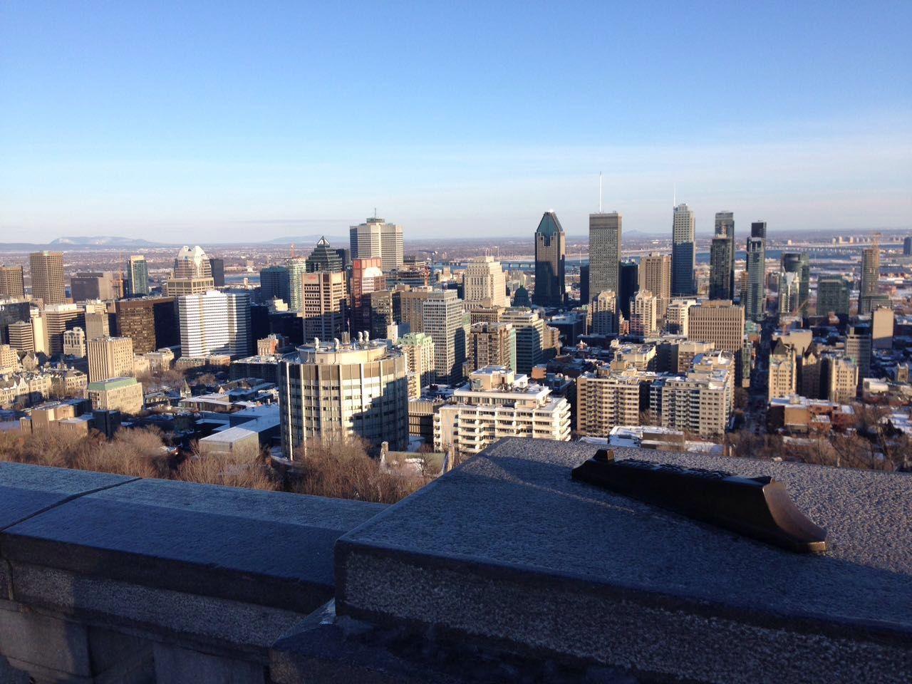 Montréal vue centre-ville